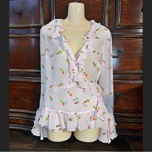 RARE Victoria Secret Moda Int’l Vintage Floral Top